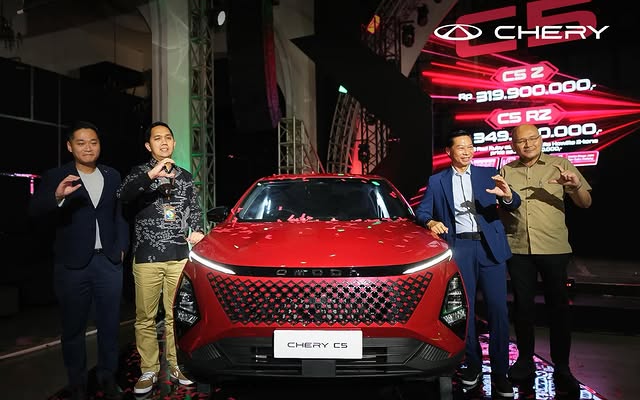 Chery C5: SUV Compact Futuristik yang Sudah Resmi Rilis di Indonesia