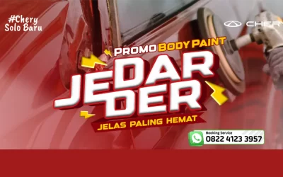 JEDAR JEDER Promo Body Paint dari Chery Solo Baru: Jelas Paling Hemat, Mobil Makin Kinclong