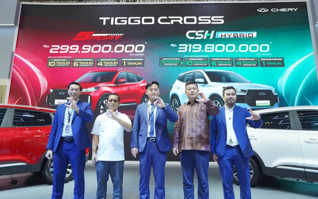 Chery TIGGO Cross CSH Hybrid & Sport 1.5T Resmi Meluncur di GIIAS 2025: Teknologi Terkini, Desain Sporty, Harga Bersahabat!