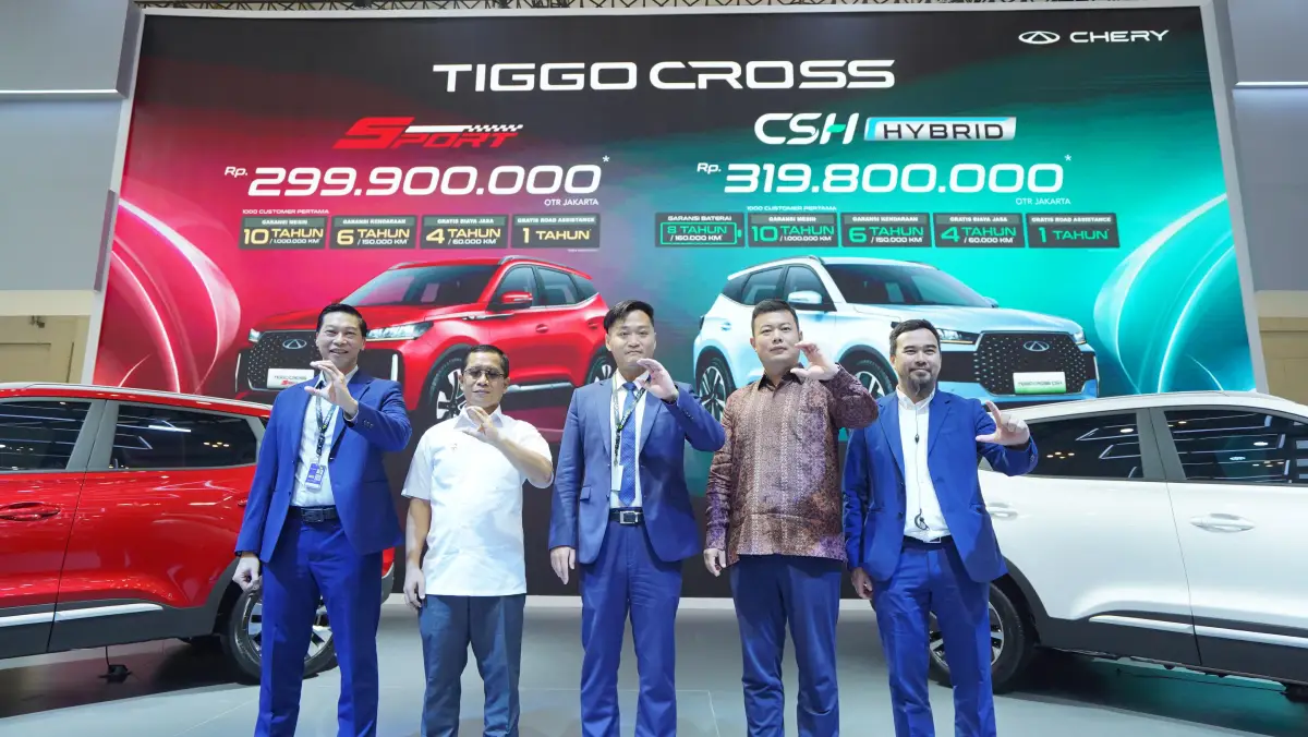 Chery TIGGO Cross CSH Hybrid & Sport 1.5T Resmi Meluncur di GIIAS 2025: Teknologi Terkini, Desain Sporty, Harga Bersahabat!